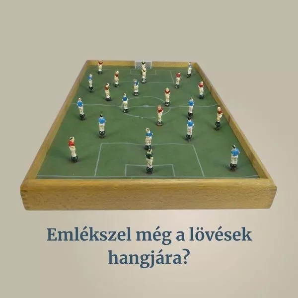 Retró rugós foci társasjáték, a 70-es, 80-as évek klasszikus ügyességi játéka.